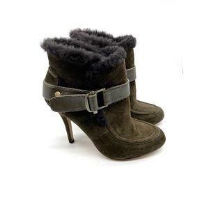 Joan & David booties Boot Forest Green Size 6.5 M 3.5“